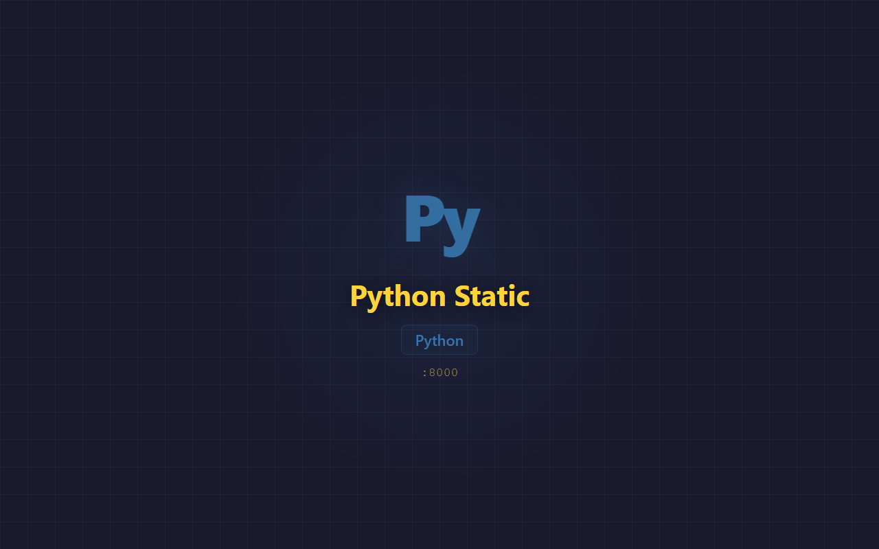 Python Static